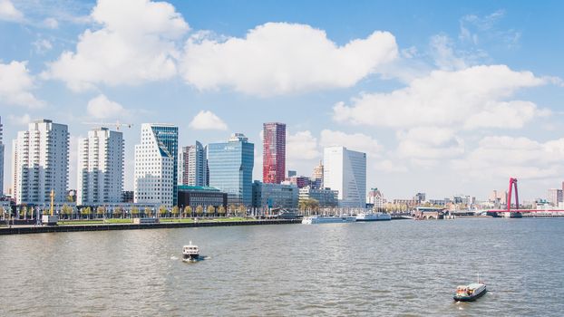 Business buildings in the economic capital of the Netherlands, Rotterdam