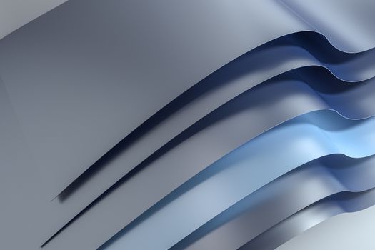 3d rendering, curve surface and texture background, computer digital background
