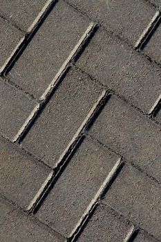 Paving tiles close up