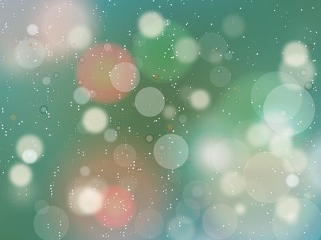 Beautiful bokeh made of blurred lights on colorfull background, Abstract defocused colorful blurred background. Abstract light background