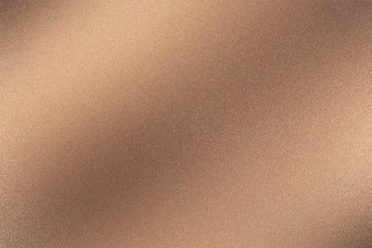 Abstract texture background, light shining on rough bronze metal wall