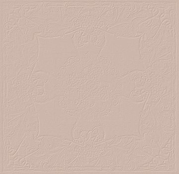 Vintage style art nouveau background texture in burnt orange coral colour with subtle relief floral pattern