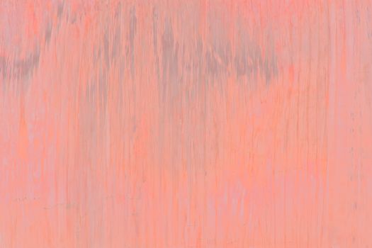 Shiny background of water falling toned in shades of trend color Living Coral.