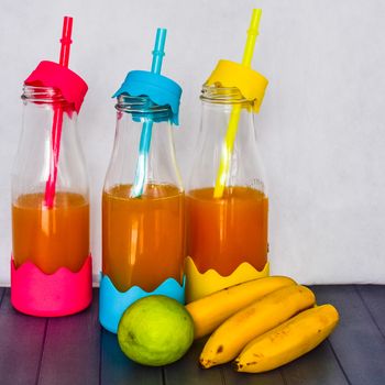 special bottles for juices, smoothies, cocktails
