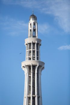 Minar-e-Pakistan - Tower of Pakistan monument closeup