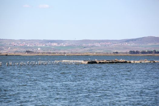 View To The Beautiful Pomorie Lake