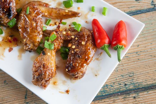 Spicy Red Chilli Chicken Wings 