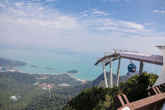 Cable Car in Langkawi, Malaysia