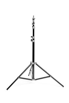 rack for photo studio equipment on a white background close-up
