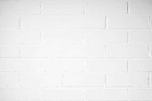 closeup white brick wall in photo studio background