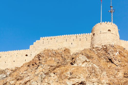 Fort Muttrah in Muscat, the capital of Oman.