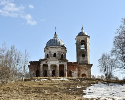 Church of the Presentation of the Blessed Virgin, Novgorod region, village Bronnitsa