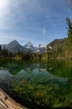 Sommer landscape at the Schiederweiher in austria