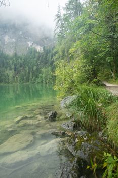 Beautiful lake in Austria, Gleinkersee in Austria