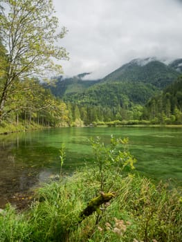 Schiederweiher, beautiful lake in Austria near Hinterstoder