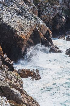 Pointe de Pen-hir on the peninsula of Crozon in Camaret-sur-mer in Finistère in Brittany, France