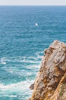 Pointe de Pen-hir on the peninsula of Crozon in Camaret-sur-mer in Finistère in Brittany, France