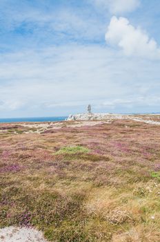 Pointe de Pen-hir on the peninsula of Crozon in Camaret-sur-mer in Finistère in Brittany, France