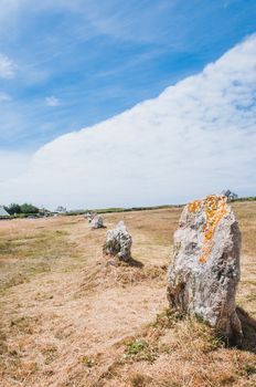 Pointe de Pen-hir on the peninsula of Crozon in Camaret-sur-mer in Finistère in Brittany, France