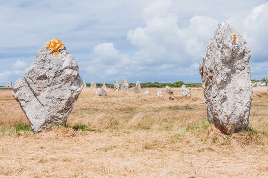 Pointe de Pen-hir on the peninsula of Crozon in Camaret-sur-mer in Finistère in Brittany, France