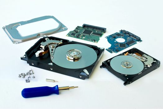 Harddisk.Repair hard disk.hdd computer appliances.