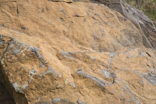 A texture of stones, also suitable as a background