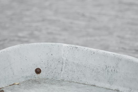 Close-up of a part of a boat