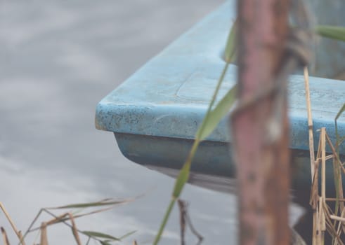 Close-up of part of a boat