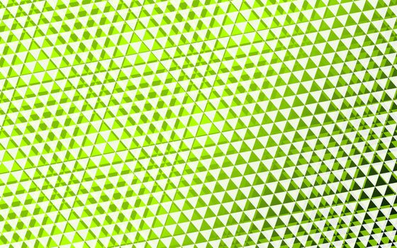 Green background triangle