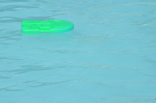 plastic swimming board on the poll