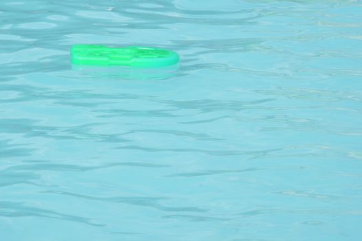 plastic swimming board on the poll