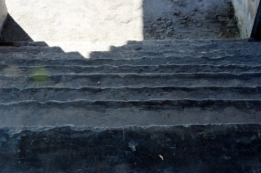 concrete pier in the seaport town of Tarakan, Indonesia