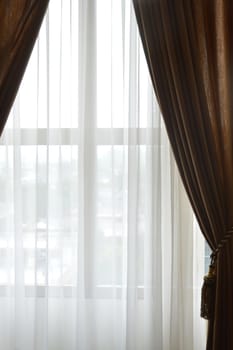 house window curtain