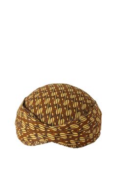 blangkon a traditional hat Javanese men on white background