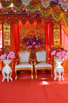 bridal wedding stage decoration