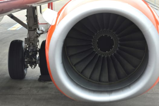 turbine engines in aircraft wings