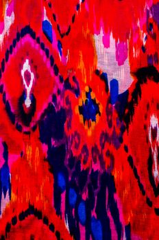 Background texture of colored fabric