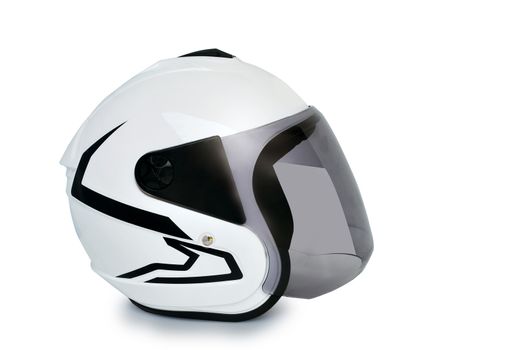 Helmet on white background.With Clipping Path.