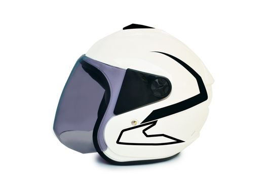 Helmet on white background.With Clipping Path.