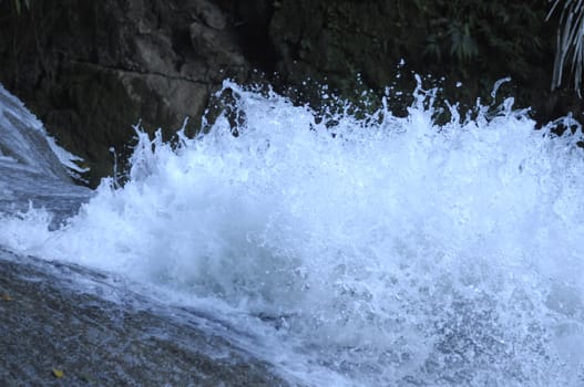 Bantimurung waterfall on Maros Indonesia