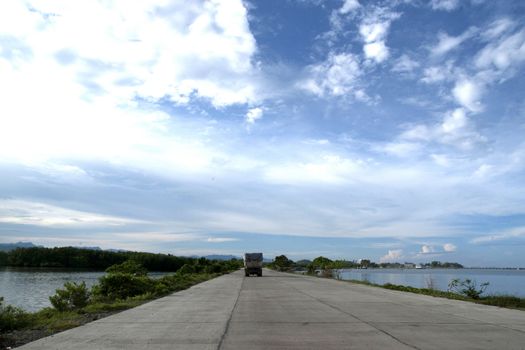 Karajae river mouth at Pare-pare Indonesia