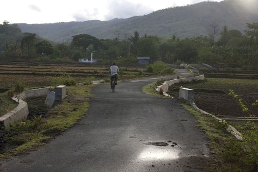 beautiful village panaroma on South Sulawesi