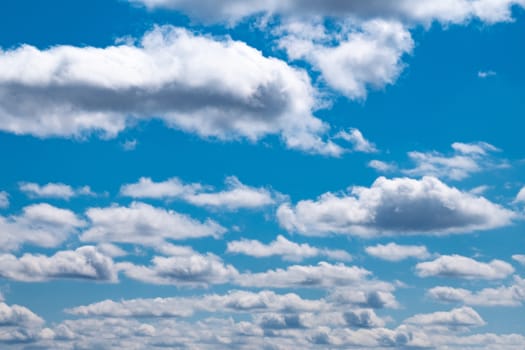 Blue sky background with clouds