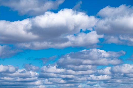 Blue sky background with clouds