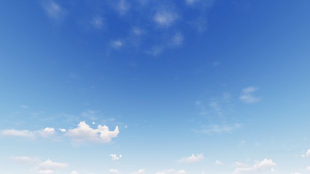 Cloudy blue sky abstract background, blue sky background with tiny clouds, 3d rendering

