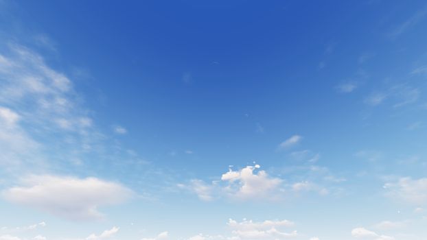 Cloudy blue sky abstract background, blue sky background with tiny clouds, 3d rendering

