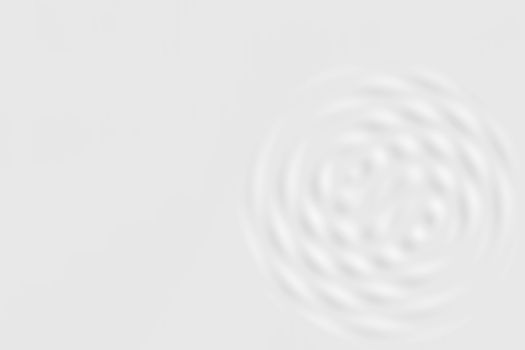 Abstract soft background, texture of white water ring or white cream surface