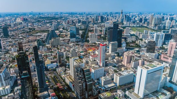 Landscape View of Bangkok city thailand