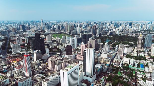 Landscape View of Bangkok city thailand
