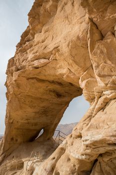 the arches rock in timna national park in south israel near Eilta